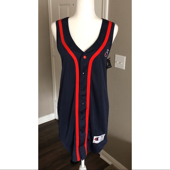 Champion Baseball Jersey Dress in size Small - Picture 5 of 10
